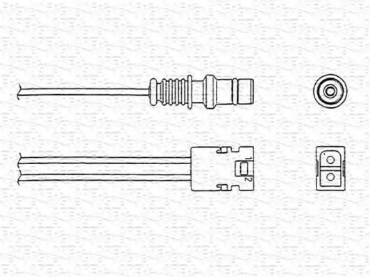 MAGNETI MARELLI 460001872010 Lambda Sensor